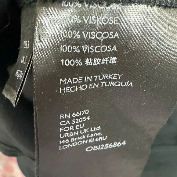 Anthropologie Size S Womens Black Pull On Paisley Print Myla Tiered Mini Skirt - Picture 5 of 8